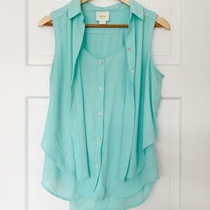 Anthropologie Maeve Sleeveless Top - Size 4